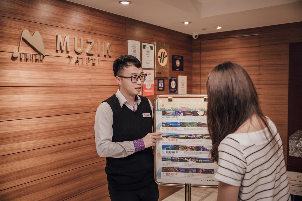 Muzik Hotel - Ximen Station Branch Taipéi Exterior foto